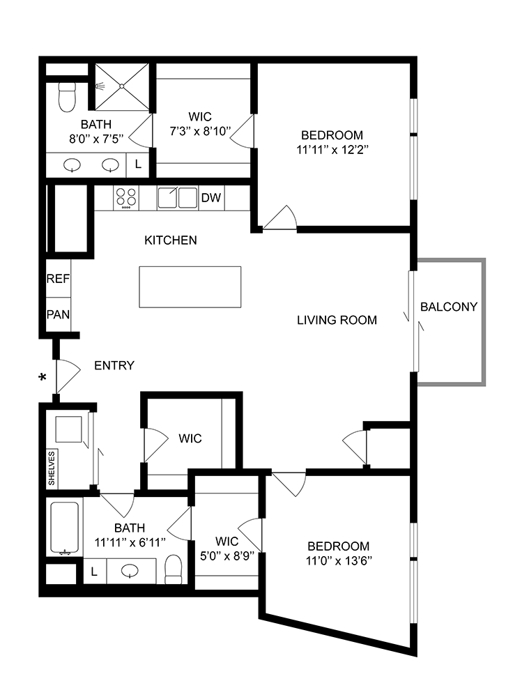 Coco floor plan